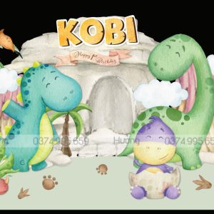 SINH NHẬT BÉ TRAI chủ đề khủng long