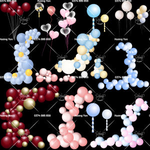 line bóng các màu