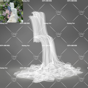 thác nước vải mô phỏng sẵn