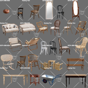 bàn ghế decor các loại