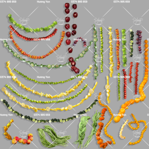 dây hoa quả trang trí các loại