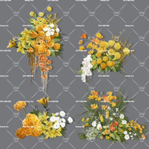 hoa tone vàng chanh