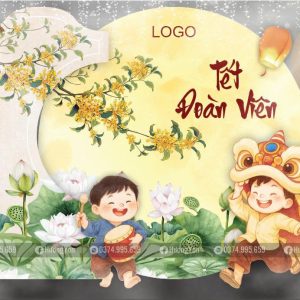 mẫu trung thu đoàn viên