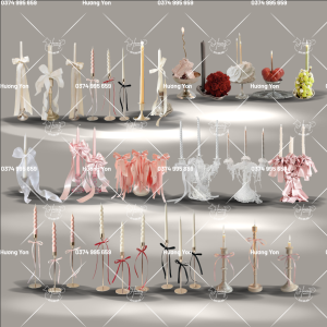 TỔNG HỢP MẪU CHÂN NẾN DECOR ĐẸP