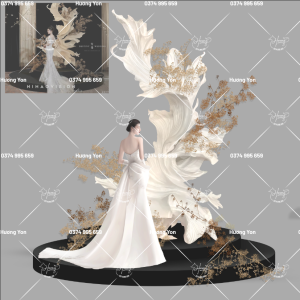 mẫu phụ kiện check in sân khấu mới