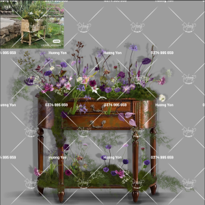 bàn decor cổ điển