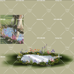 mẫu mô tả hồ gương checkin