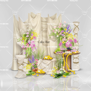 checkin chủ đề hoa trái