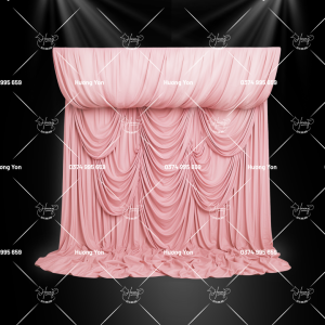 RÈM SÂN KHẤU HỒNG