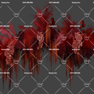 HOA CẮM SẴN ĐỎ