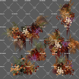 tài nguyên hoa tone vintage