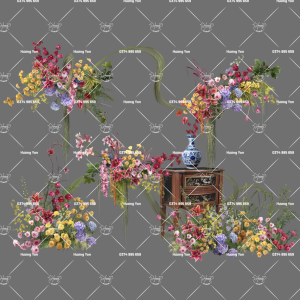 tone hoa mix màu sắc sẵn